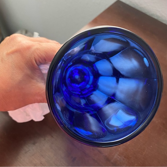 Anchor Hocking Cobalt Sundae Glass - Picture 2 of 4